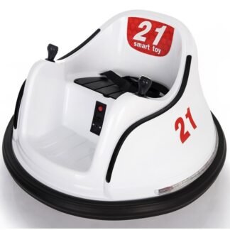 GIRO 360º Auto de Choque GIRO 360º 6V INFANTIL, BLANCO - BN-AUTOCHOQ12VWHITE